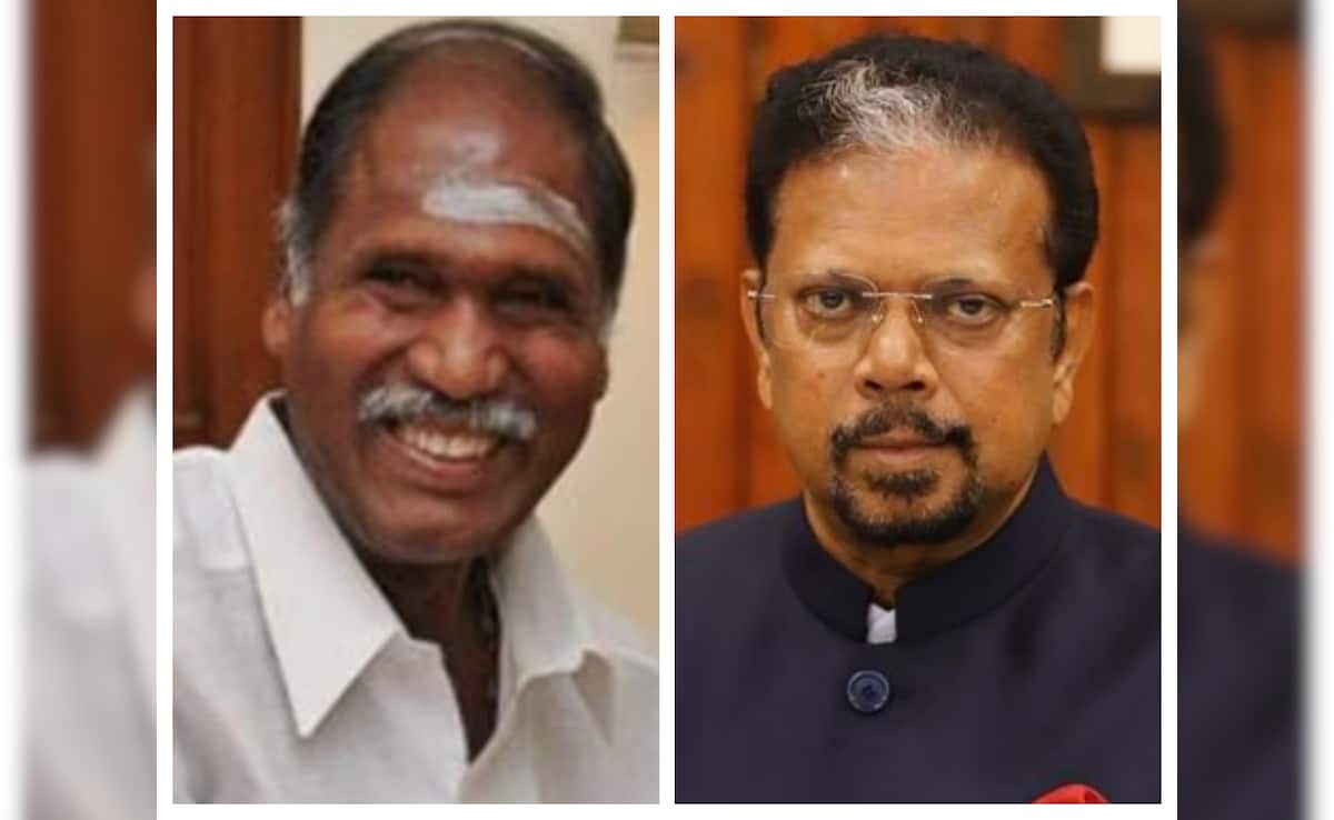 Puducherry Chief Minister Hasn’t Gone To Work In 3 Days Over Lt Governor War