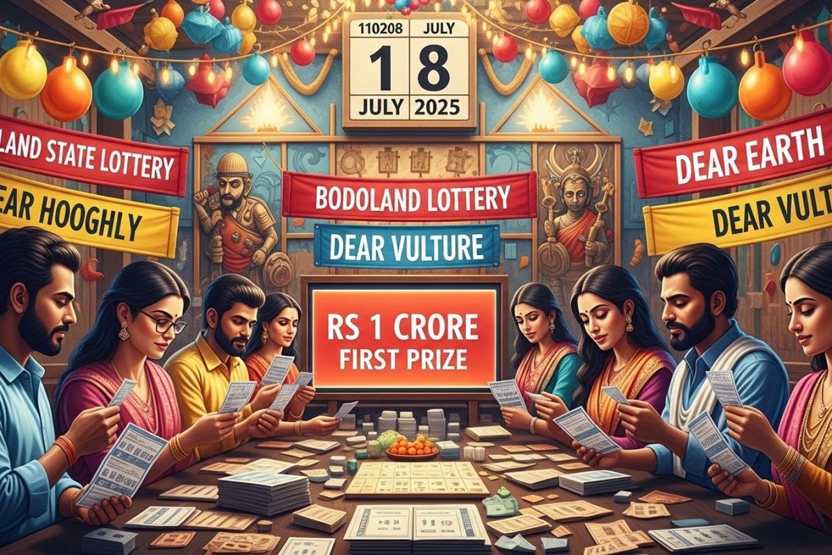 Nagaland Lottery Result Today Live: Winning Numbers For July 18, 2025