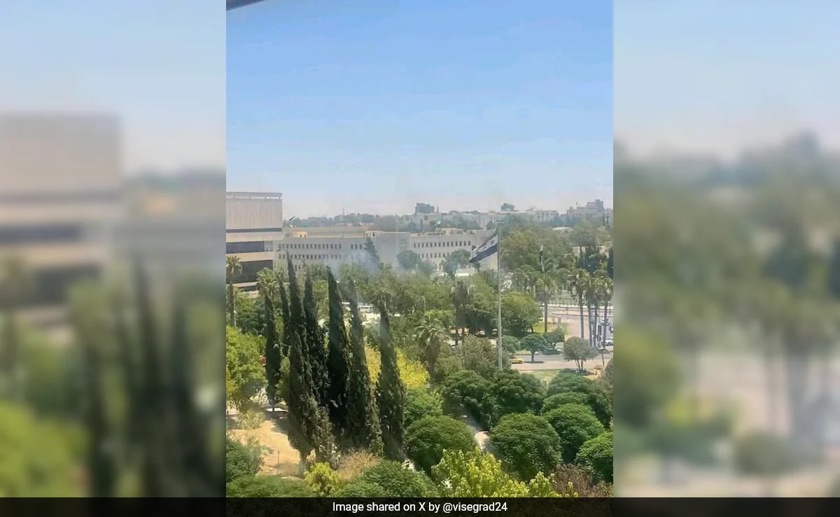 Israeli Strike Hits Syrian Regime’s Military Headquarters In Damascus