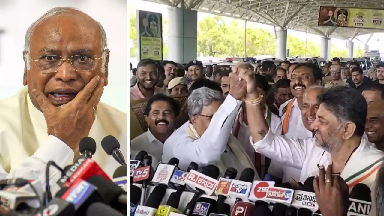 New CM in Karnataka? Kharge gives ‘high command’ hint; Sidda-DKS put up united front