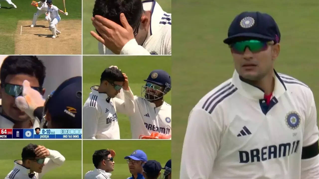 Scary scene! Shubman Gill takes nasty blow to the head