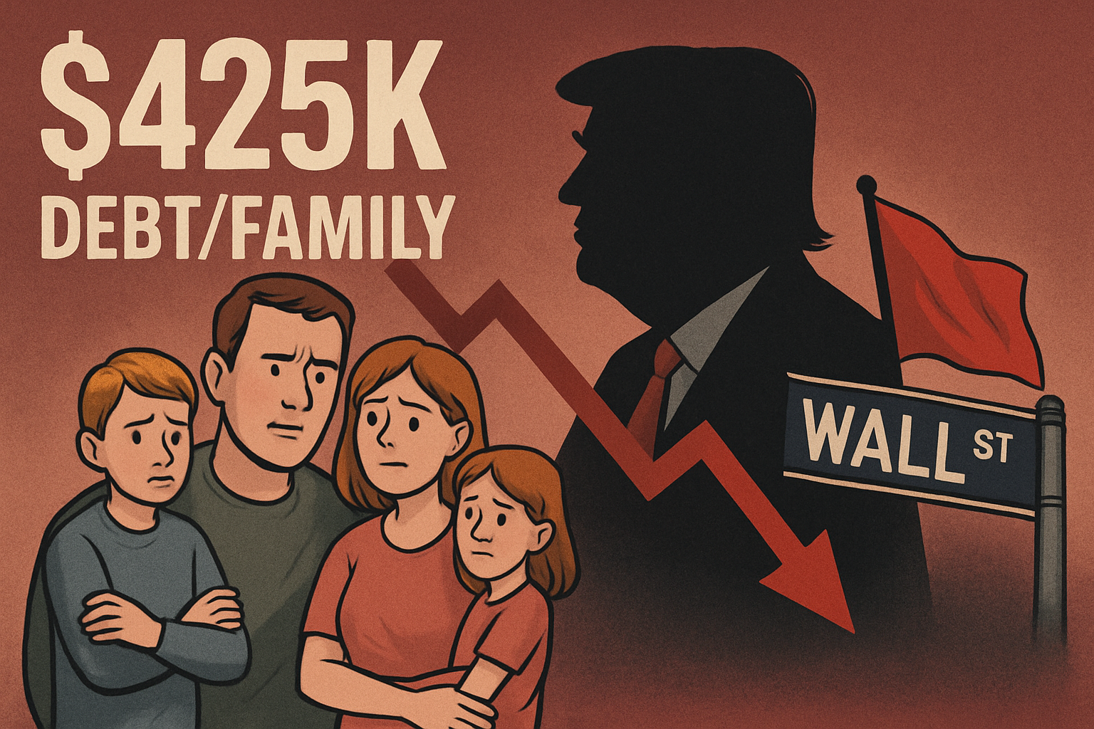 Rs 3.6 crore debt/family: How Trump’s bill could gut US – Wall Street waves red flag