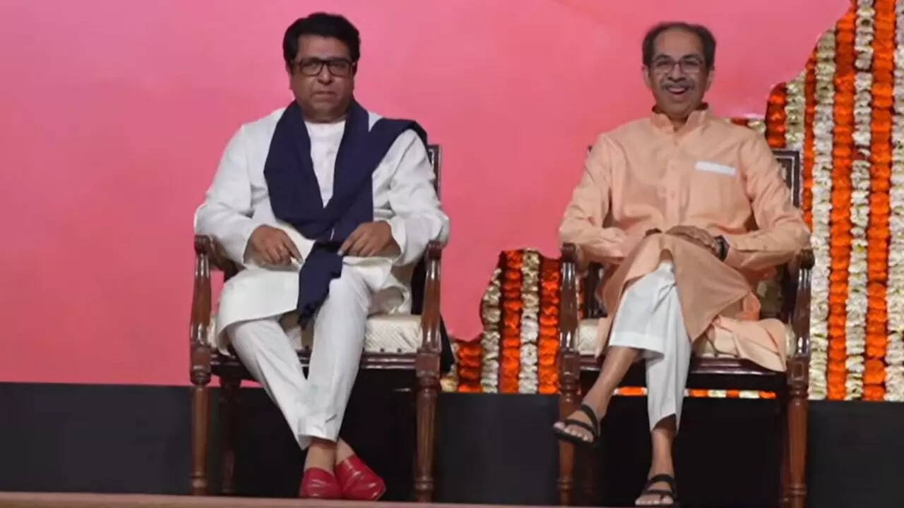 Language row: After 20 years, Thackeray brothers share stage at mega ‘victory’ rally