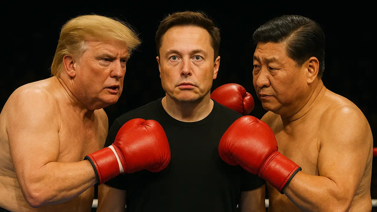 Tesla free-fall: Musk fights Trump, loses Xi – ‘America Party’ adds to chaos