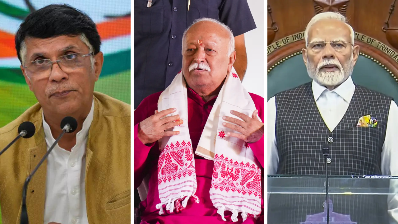 Retirement age row: Congress uses RSS chief’s remark to target PM; Modi turns 75 this year