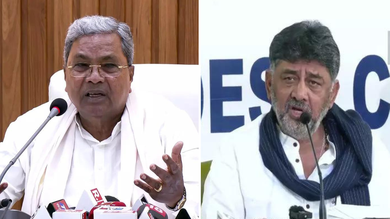 ‘Support of 138 MLAs’: K’taka leader’s remark sparks fresh DKS vs Siddaramaiah