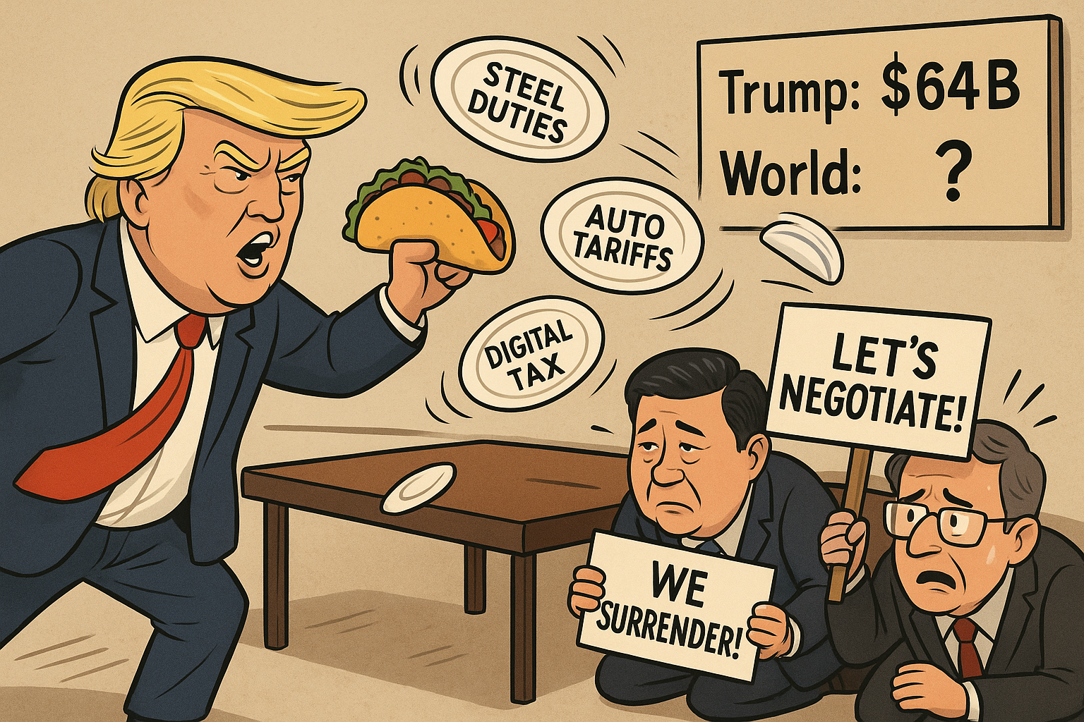 TACO vs WACO: Trump’s b tariff windfall – but will it last for US?