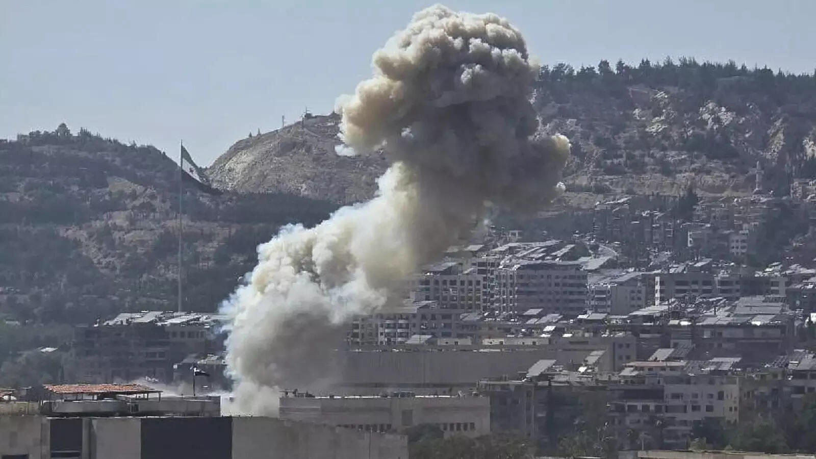 Israel strikes near Syria’s Sweida, first raid after Syrian troops’ withdrawal