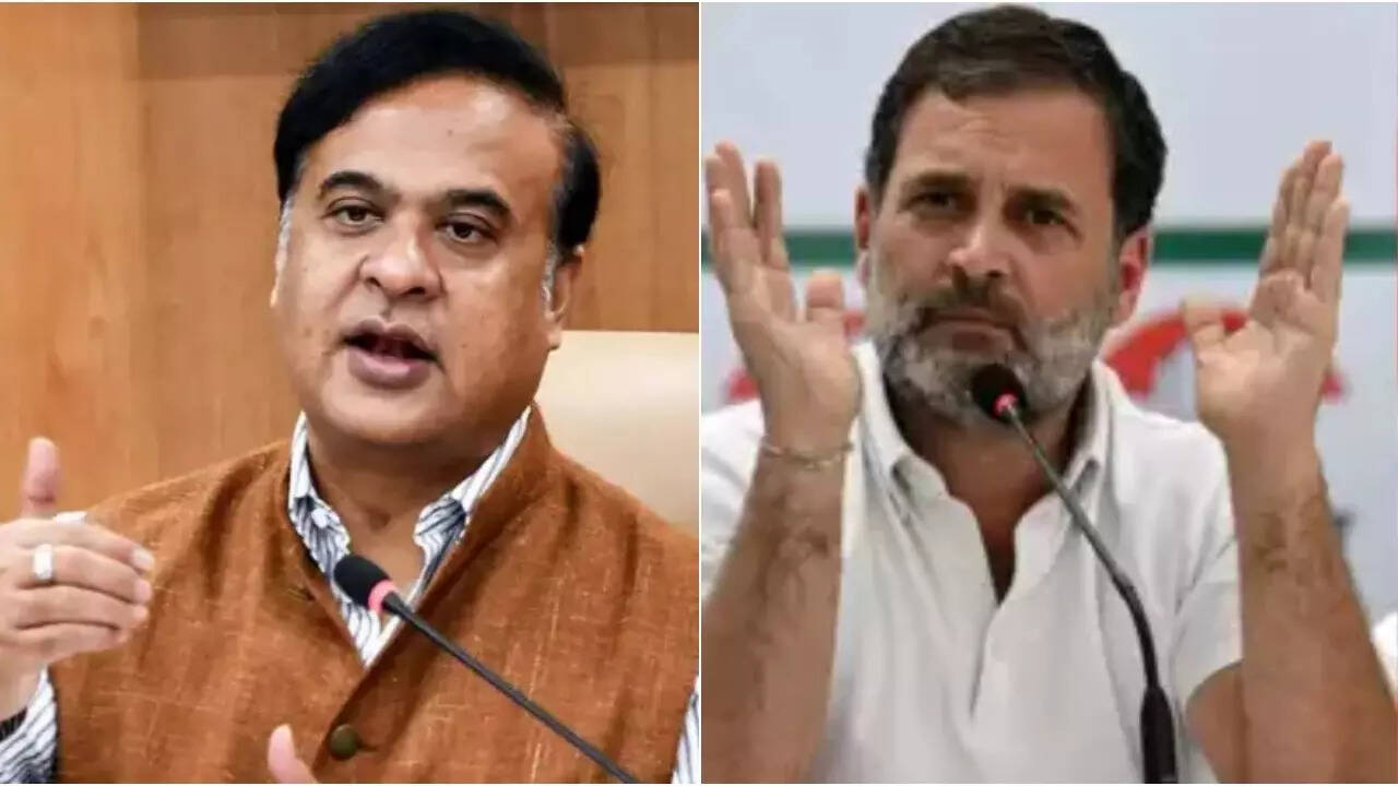‘Joke is on him’: Himanta reacts to Rahul’s ‘jail’ remark; shows ‘thenga’