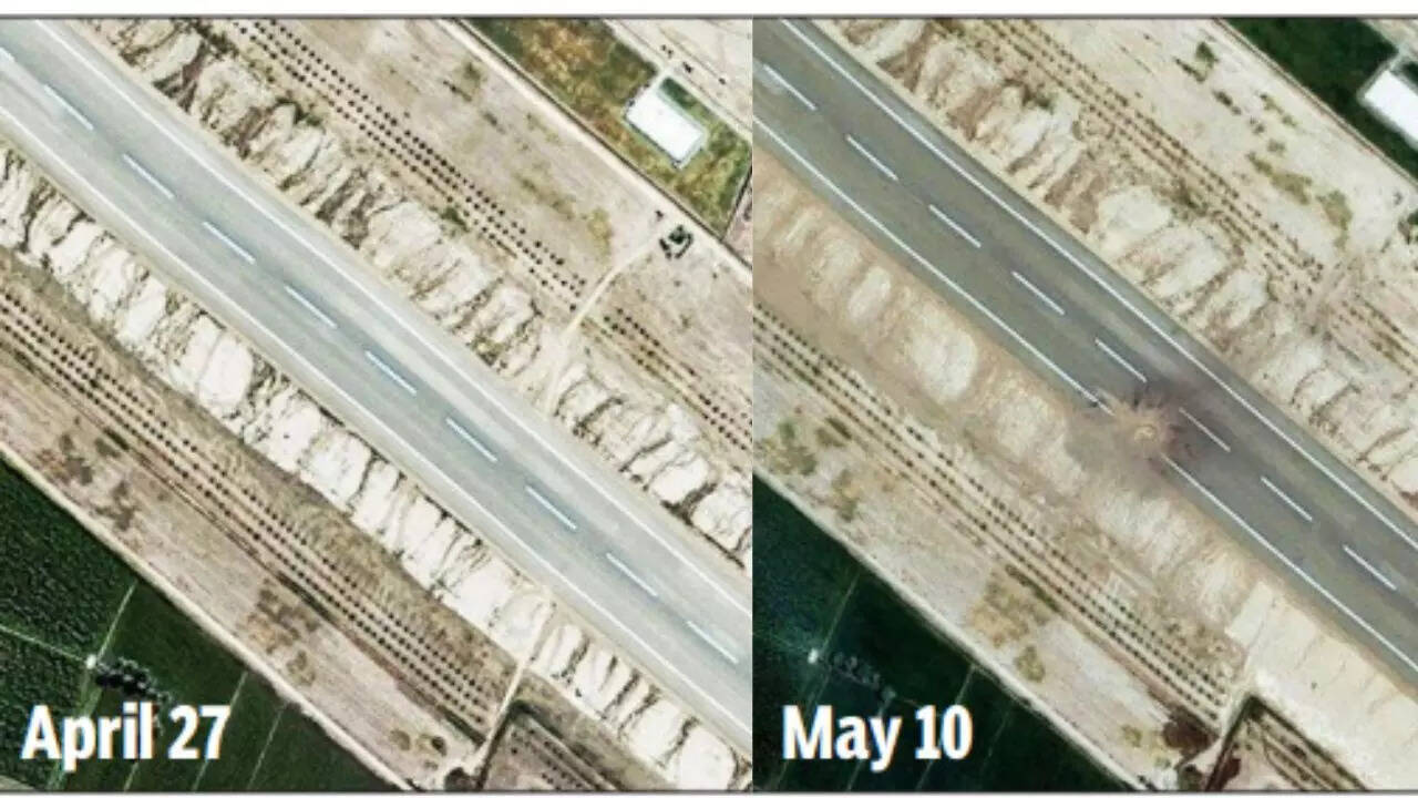 Op Sindoor: Pak’s Rahim Yar Khan base still shut; runway unusable till Aug 5