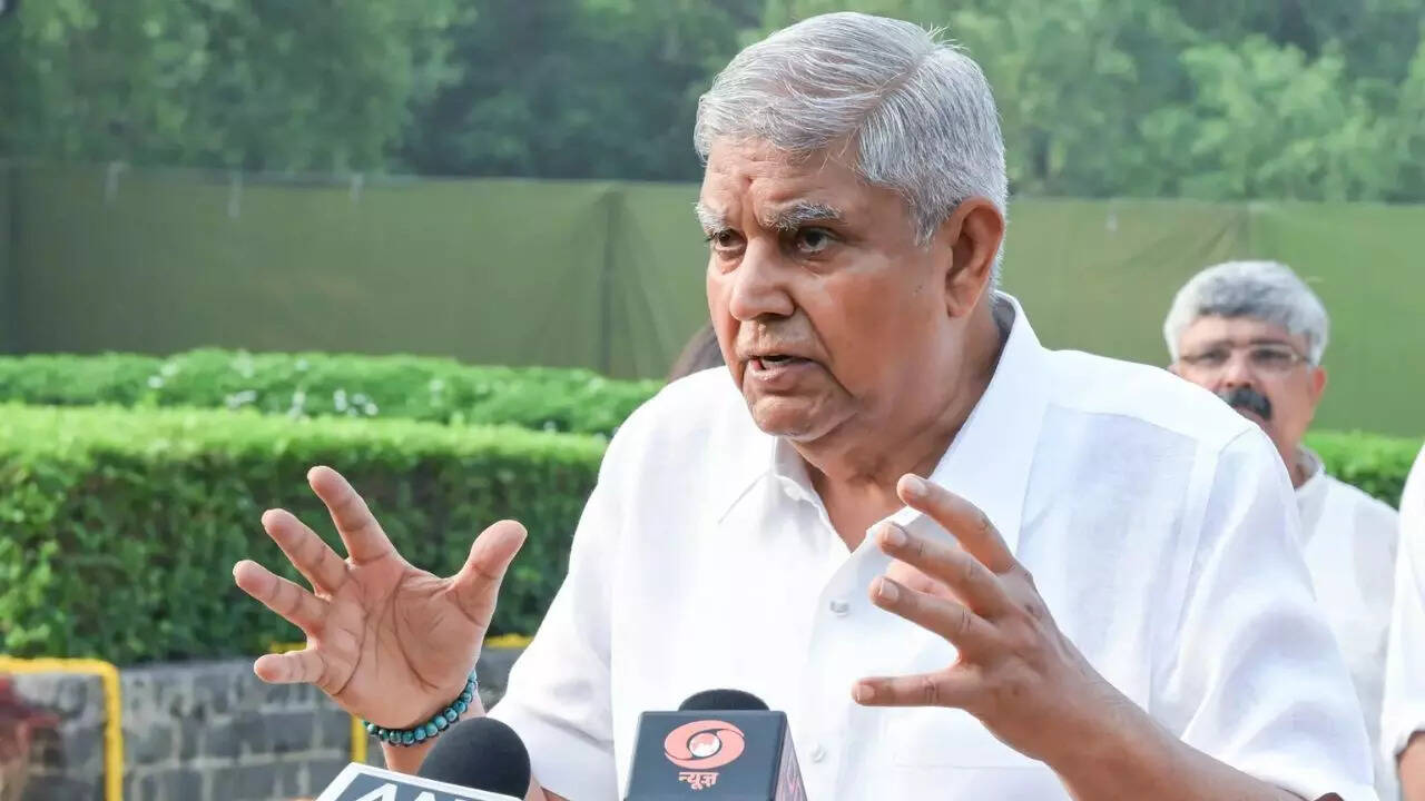 Jagdeep Dhankhar resigns as Vice President citing health reasons