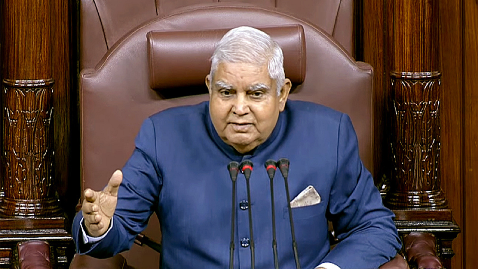 DHAXIT: Collective silence, bar a short post, signals tense parting?