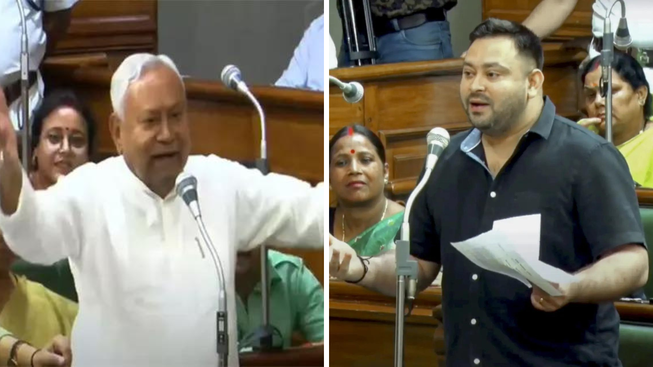 ‘You were a child’: CM Nitish Kumar loses cool at Tejashwi in Bihar assembly