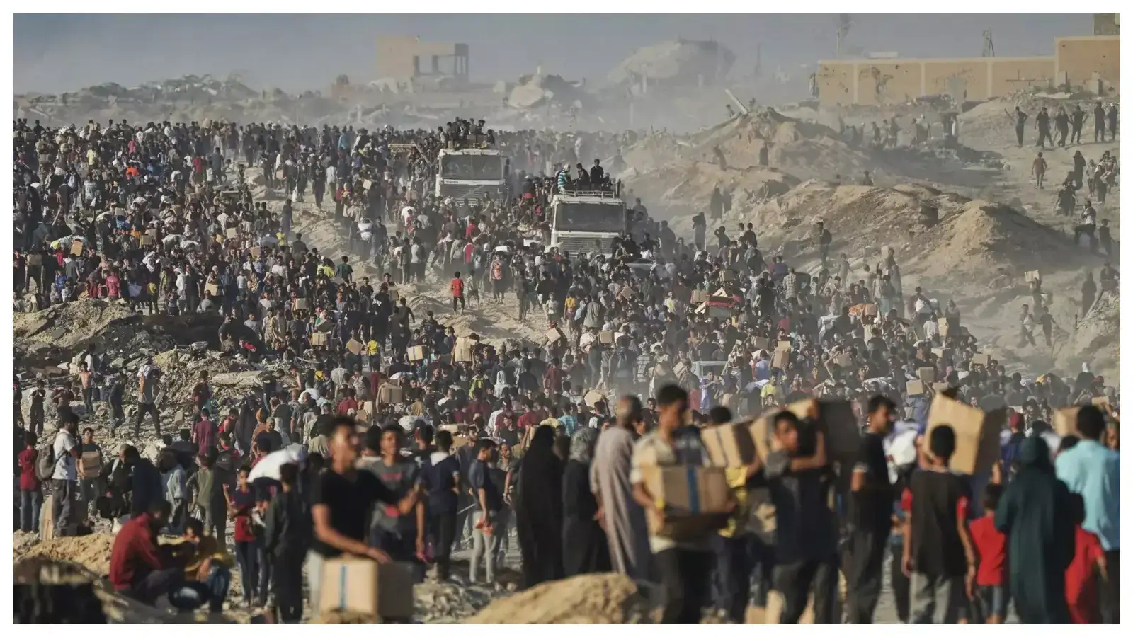 10-hr ‘pause’ in Gaza, but strikes kill 38; UAE, Jordan airdrop aid – Top developments