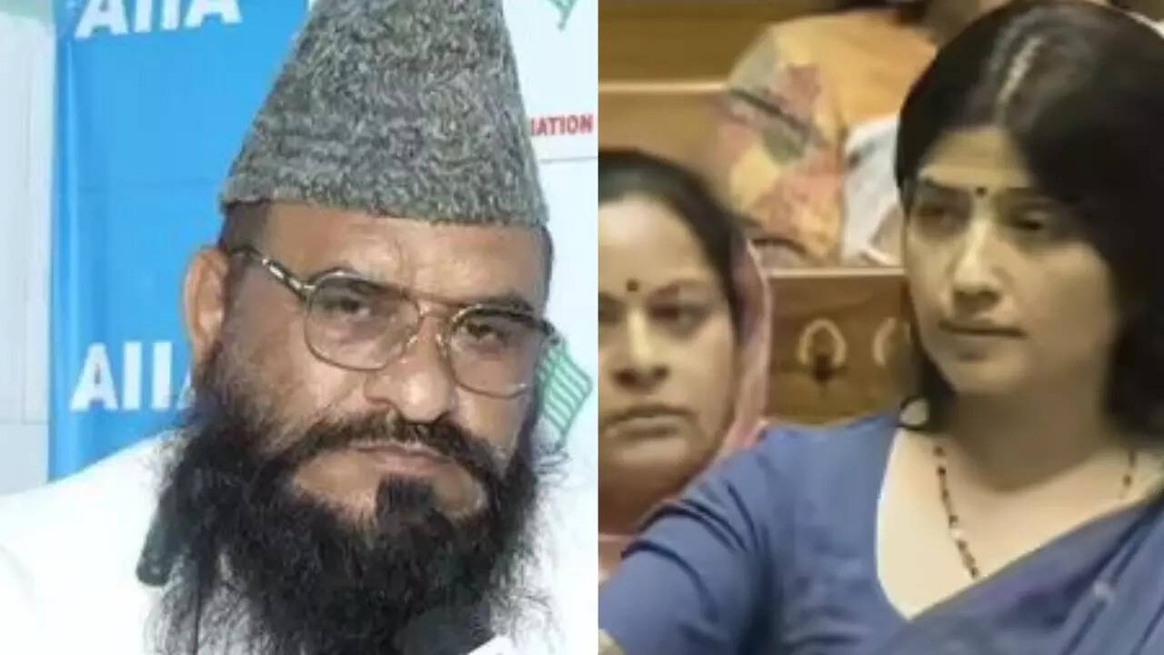 ‘Misogynistic ‘: ‘Cleric’ booked for slurs against Dimple Yadav