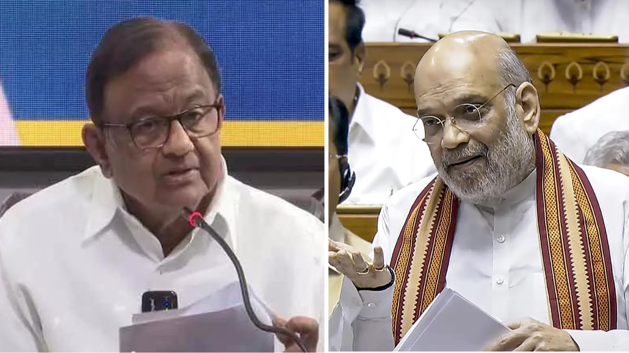 ‘We have proof’: Shah slams Chidambaram’s ‘homegrown’ terrorists remark; asks whom does he want to save?