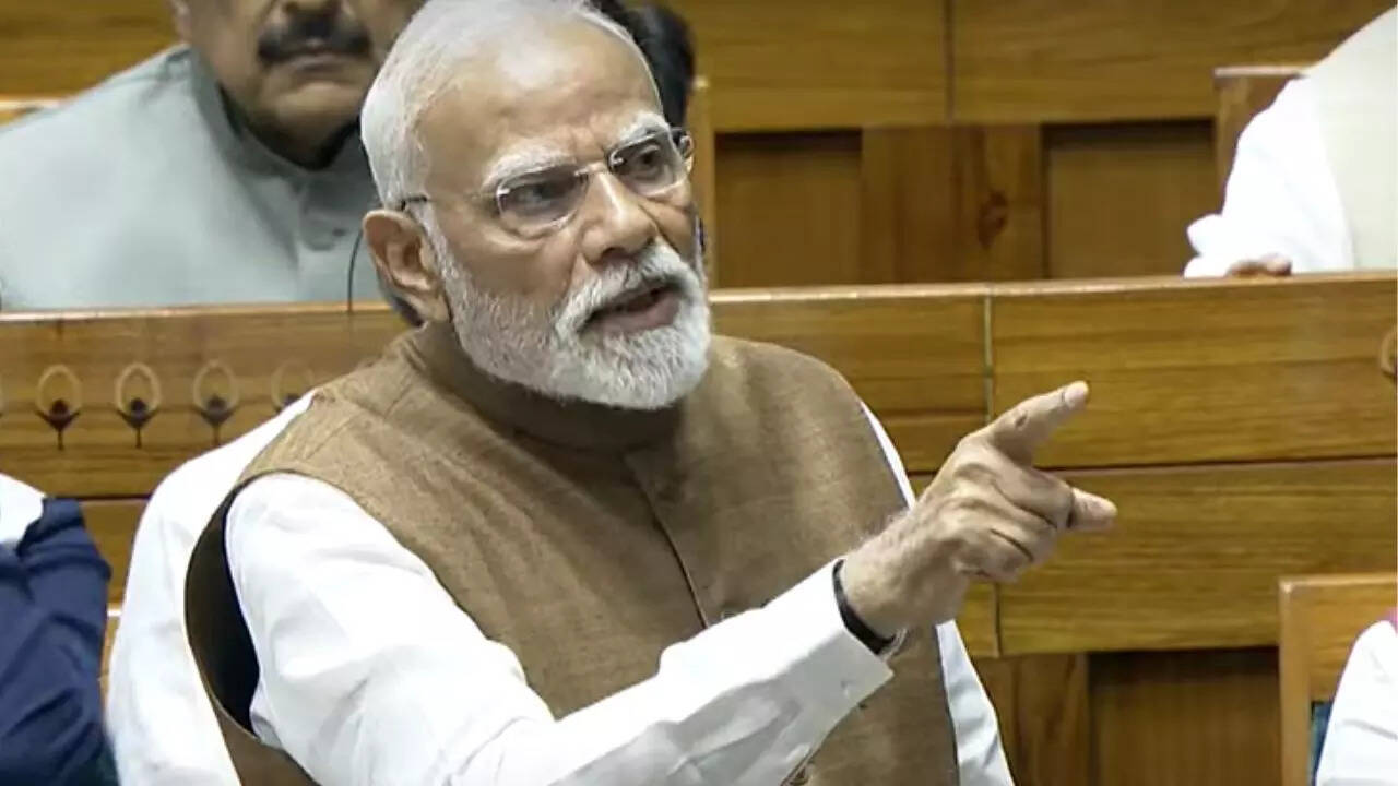 ‘Old habit’: PM Modi slams Congress’ ‘negative approach’ on strikes against Pak
