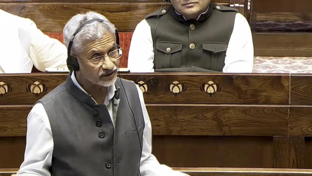 ‘Some people uncomfortable with history’: Jaishankar slams Cong in RS over IWT