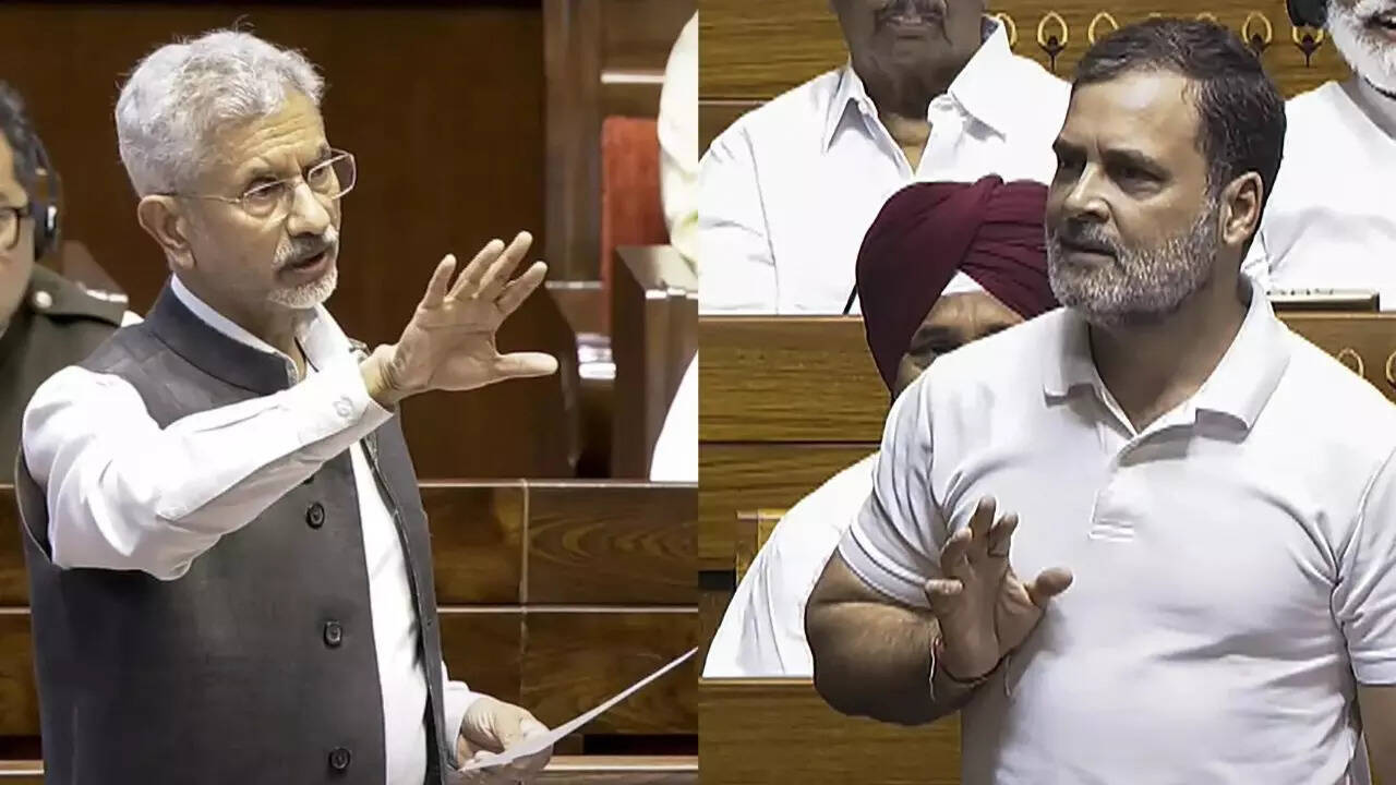 ‘Were you sleeping in history class?’ Jaishankar’s ‘China guru’ dig at Rahul