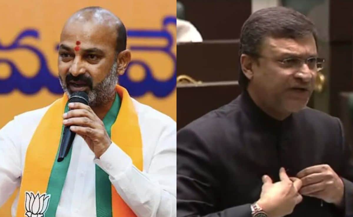 Minister Bandi Sanjay Attacks Congress, Alleges Special Treatment To Akbaruddin Owaisi