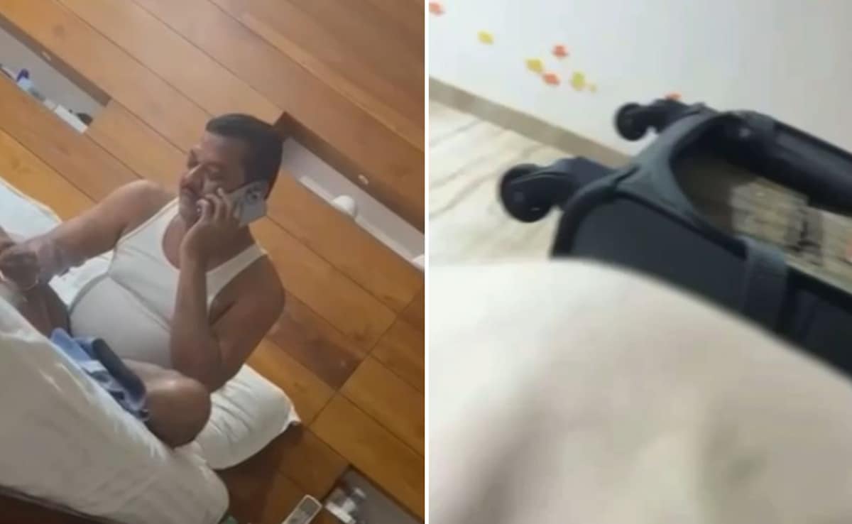 Day After Tax Notice, Maharashtra Minister Seen With Bag Allegedly Full Of Cash