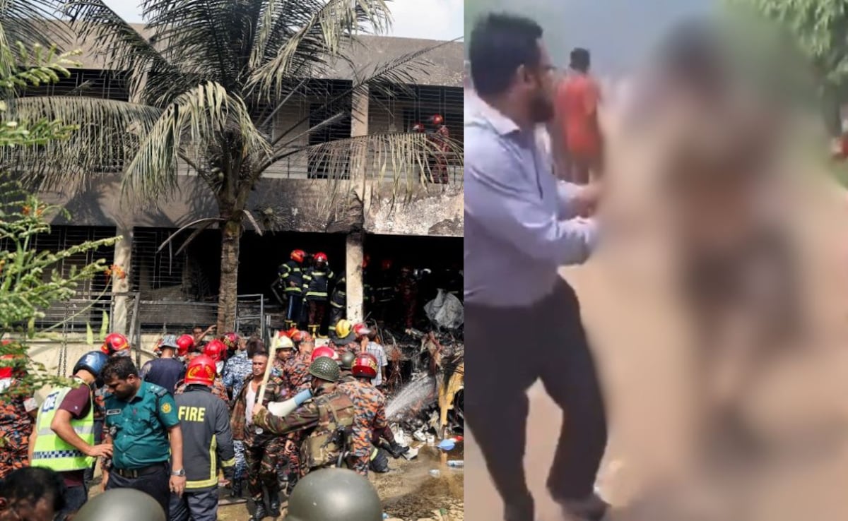 “Children Ran, Bodies On Fire”: Dhaka Crash Eyewitnesses Describe Horror