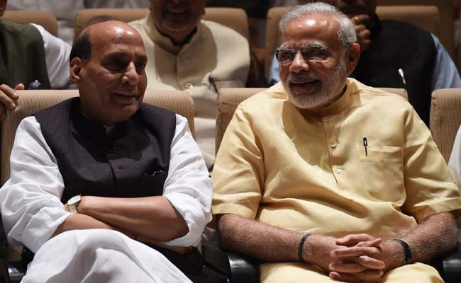 PM Modi Greets Defence Minister Rajnath Singh On His Birthday Today