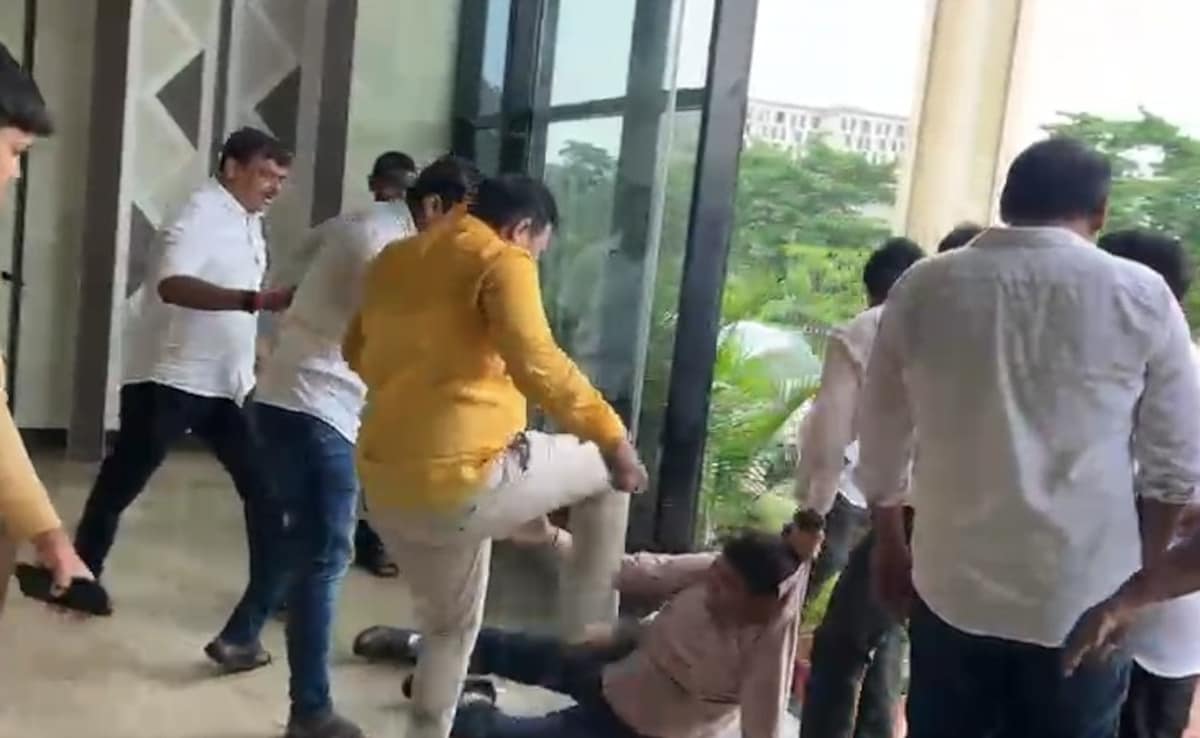 Video: Odisha Officer Dragged Out Of His Office, Kicked In Face, 3 Arrested