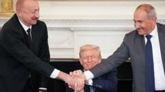 Azerbaijan and Armenia sign peace deal at White House summit with Trump