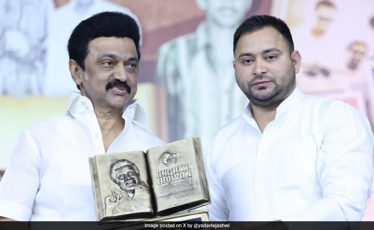 “If You Have The Guts…”: BJP’s Big Bihar Challenge To MK Stalin