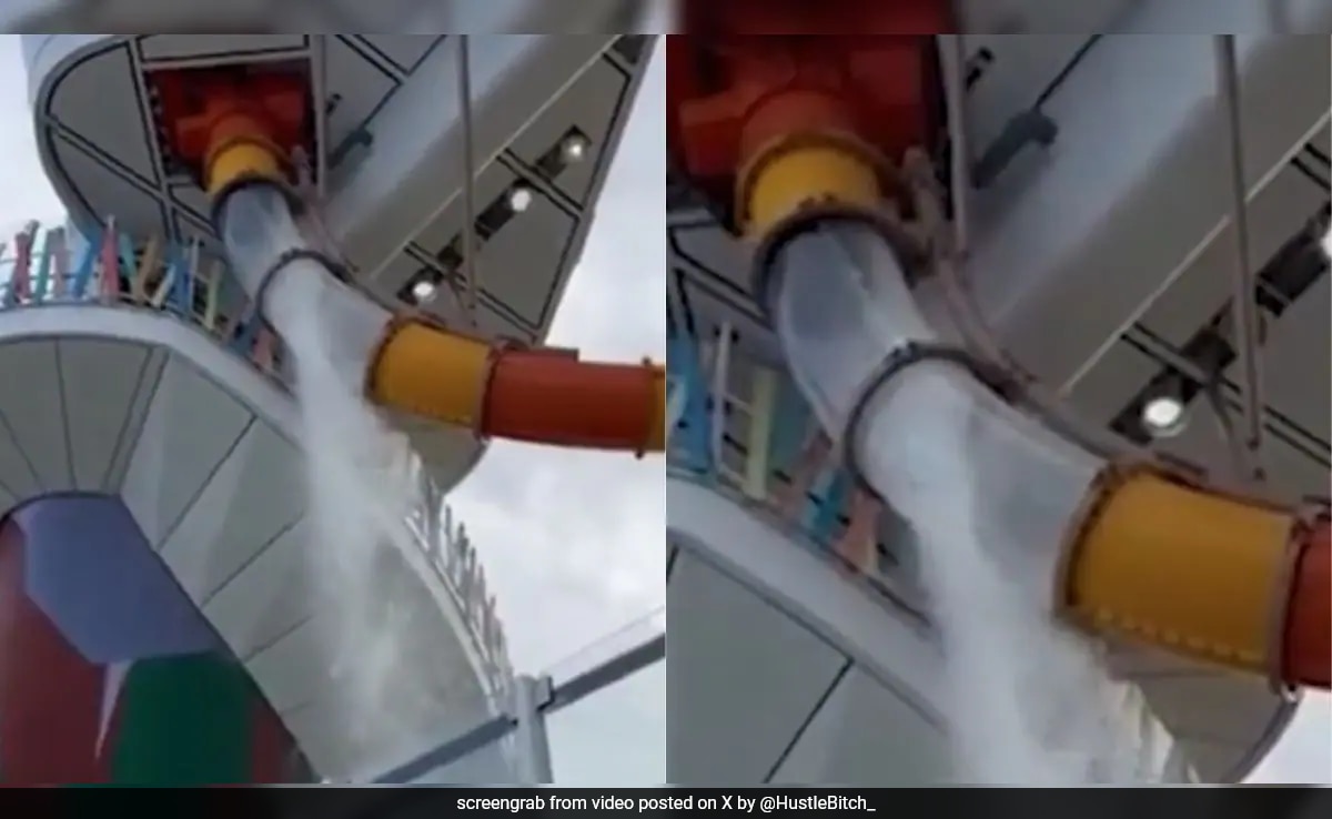 Waterslide Horror On World’s Largest Cruise Ship, Screams Heard In Video