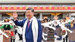 China’s Xi touts unity and development in surprise Tibet visit