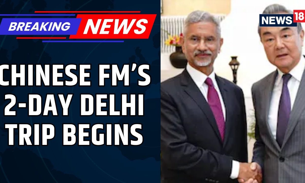 Chinese FM Wang Yi Begins 2-Day Visit To Delhi, Meets EAM Jaishankar, Looks To Move Ahead Of Past