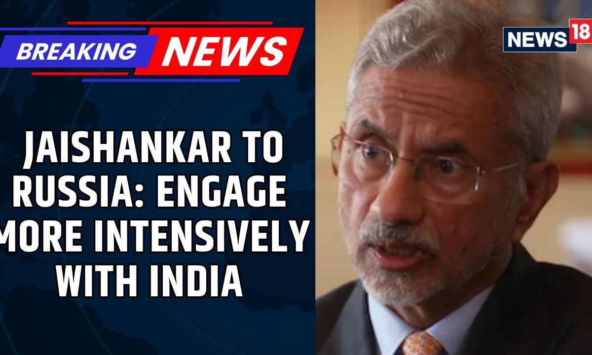 Amid Trump’s Tariffs Jaishankar Encourages Russian Companies To Engage ‘More Intensively’ With India