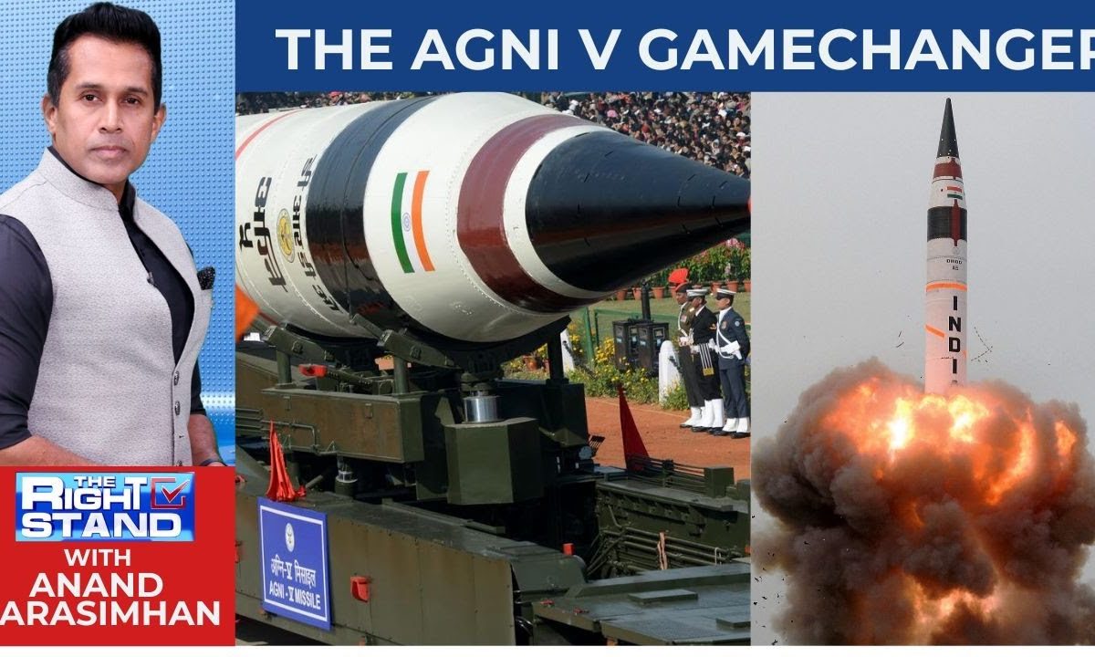 Agni-5:India’s Strategic Leap in Nuclear Deterrence | #therightstand with Anand Narasimhan | News18