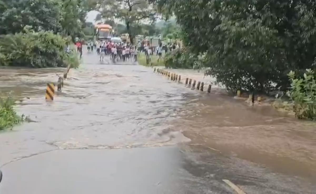 Key Highway Submerged As Rain Disrupts Road Connectivity In Odisha