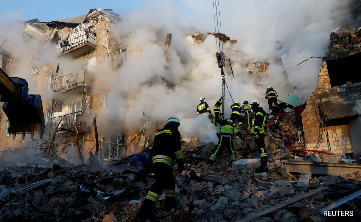 12 Killed, 48 Injured In Mass Russian Drone And Missile Attack On Ukraine’s Kyiv