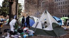 Trump demands homeless people ‘immediately’ move out of Washington DC