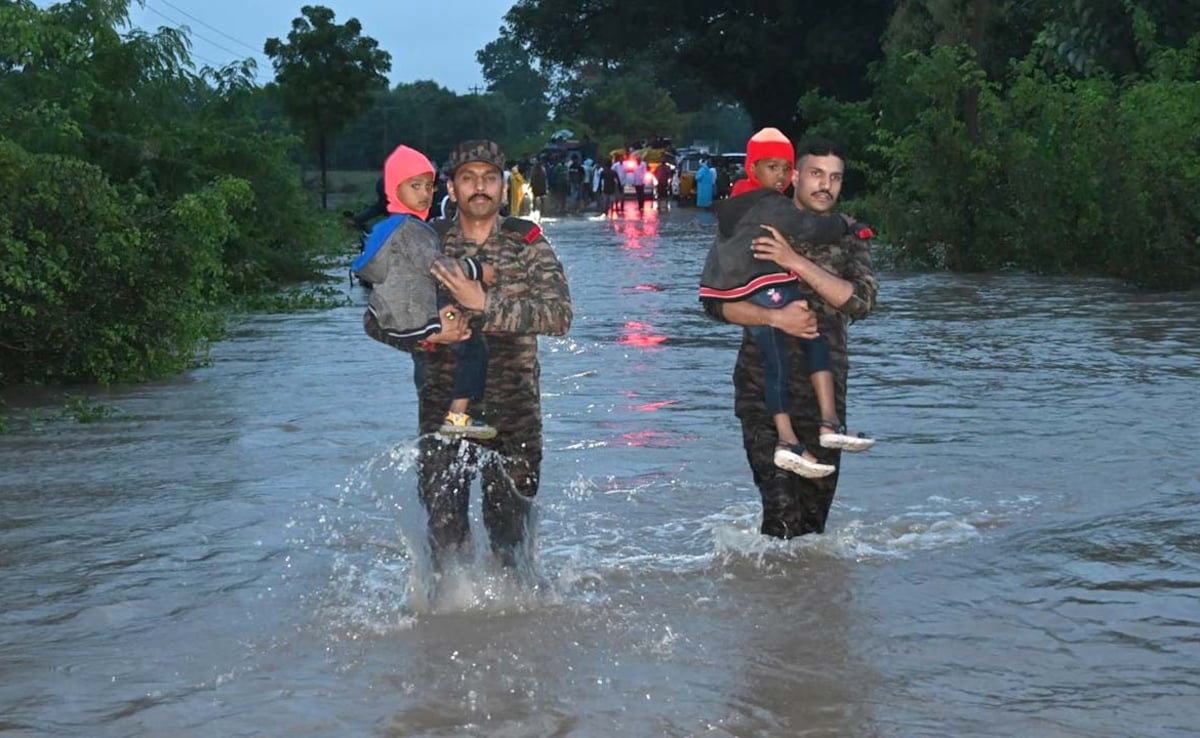 Son Swept Away, Telangana Mother Waits For 30 Hours. Then A Dramatic Rescue