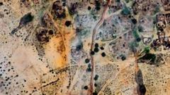 Barrier being built around besieged Sudan city, satellite images show