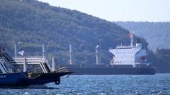 Wildfires force Turkey to close key waterway