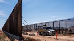 US-Mexico border wall to be painted black to stop climbers