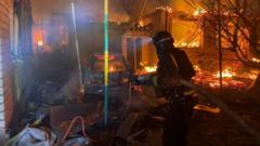 Russia launches ‘massive’ attack on Ukraine, as Kyiv hits oil refineries