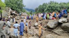 Flash floods kill nearly 200 in Pakistan and Pakistan-administered Kashmir