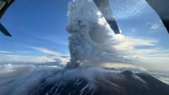 Russian volcano erupts for first time in more than 500 years