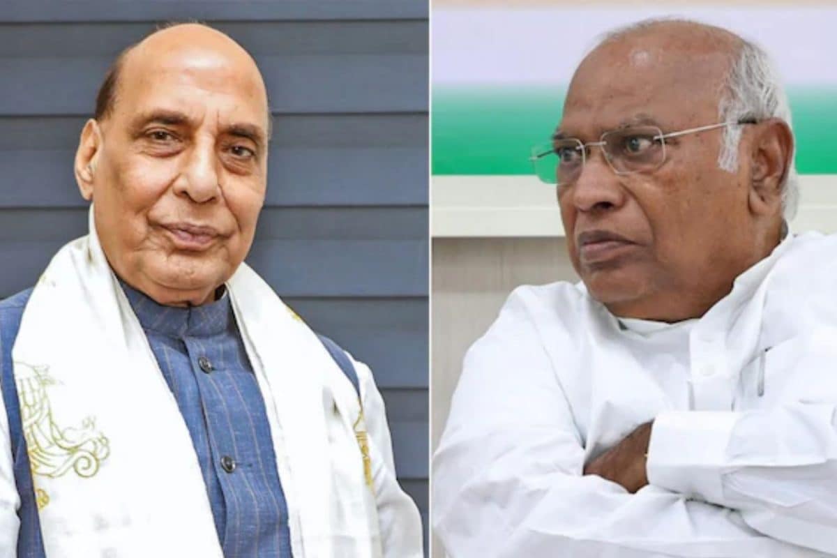 Amid NDA’s Consensus Push, Rajnath Singh Dials Kharge Seeking Oppn Backing For VP Nominee