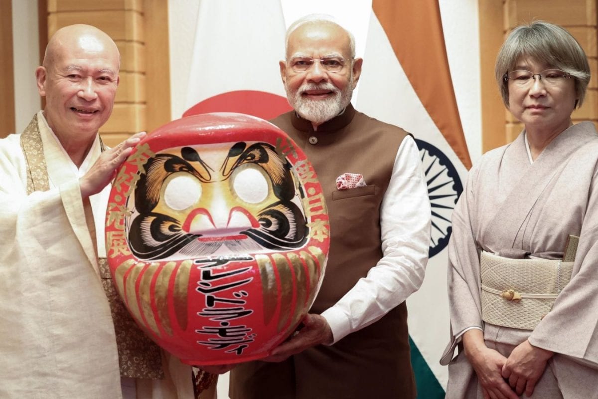 PM Modi Receives Daruma Doll From Japan Priest: Meaning Behind The Symbol Explained
