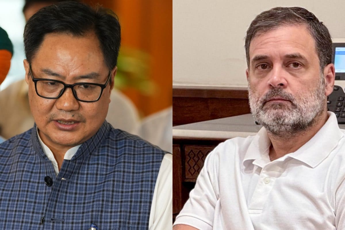 ‘Rahul Gandhi Makes False Claims, SC Has Commented On It’: Rijiju Quotes PM Modi After NDA Meet