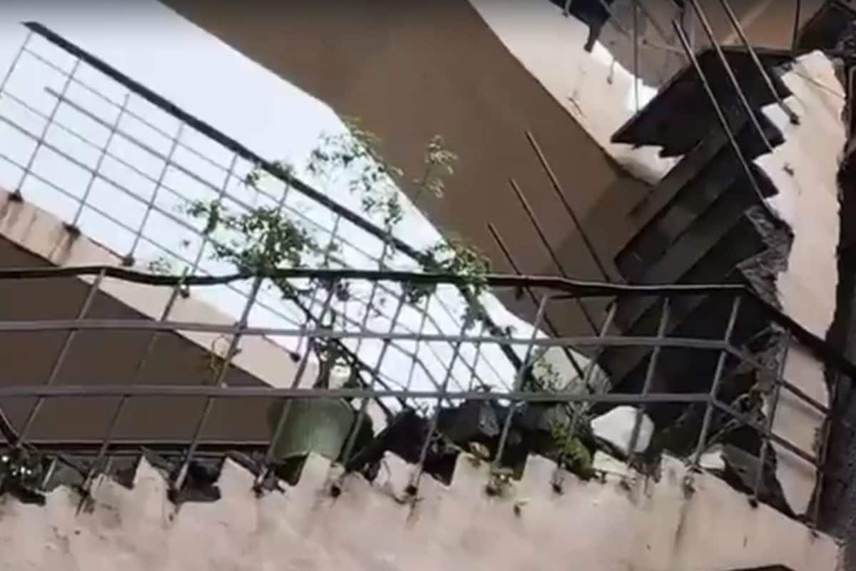 Stairs Collapse In Ghaziabad’s Residential Society, At Least Eight Families Trapped