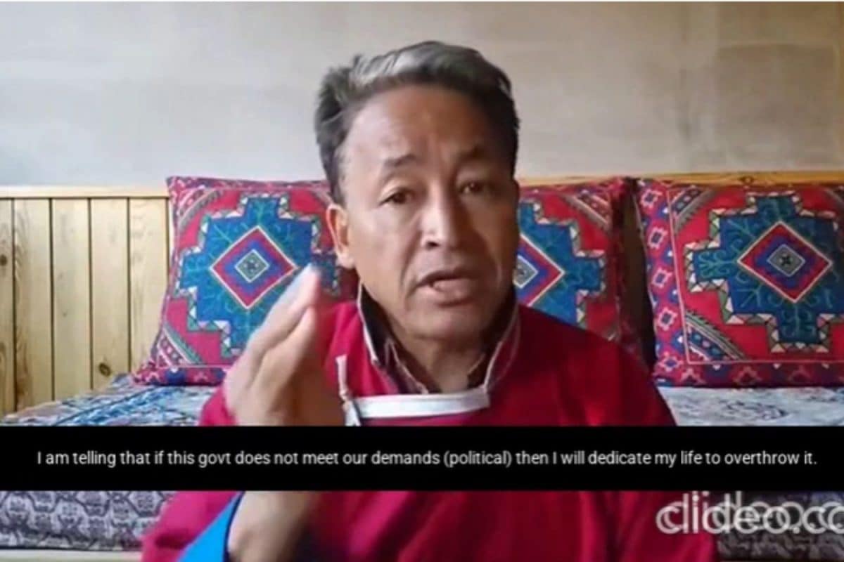 ‘Provocative’: Govt Says Sonam Wangchuk Threatened Self-Immolation Over Ladakh Statehood Demand